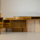 Modular set of table, night stand and chest of drawers by M. Pozar, 1960s