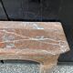Louis XV fireplace in Rance marble from the 18th century