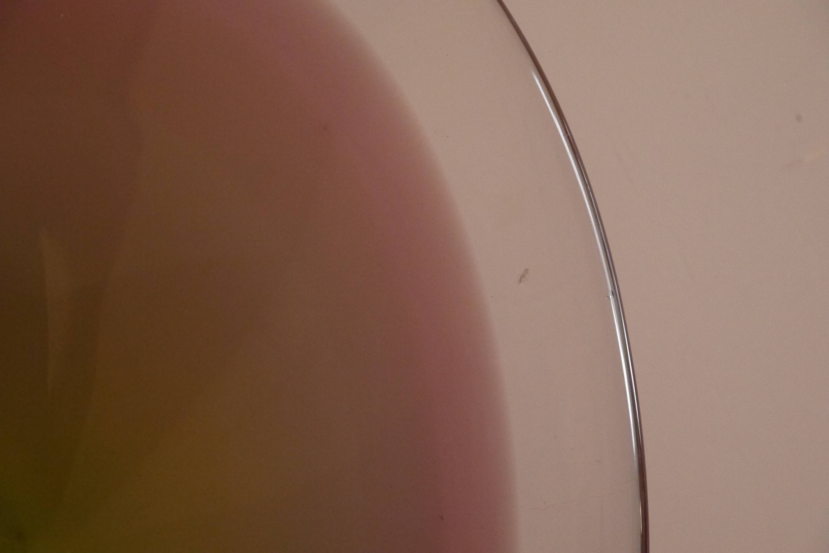 Coupe en verre Sommerso de Paul Kedelv