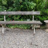 Old garden bench