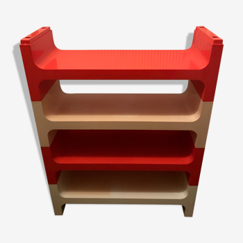 Etagère plastique modulable Joe Je Bins pour Vardani 1960