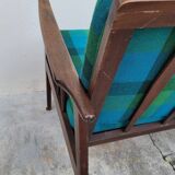 Vintage Scandinavian 2-seater sofa bench - 1950s