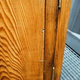 Solid oak country jam cupboard