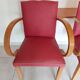 Pair of "moustache" bridge armchairs