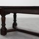 17th-Century Belgian full dark Oak Dining Table