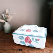 Boite a biscuits en Faïence de Salins