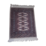 Pakistanis in hand made wool rug 70x50cm