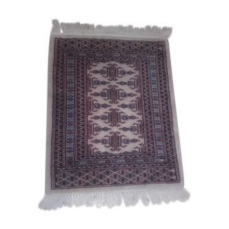 Tapis pakistanais en laine 70x50cm