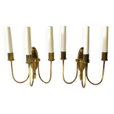 Vintage Wall Lights from Arredoluce, 1940s, Set of 2