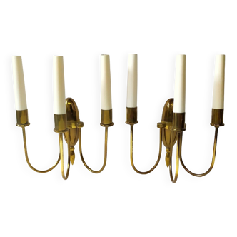 Vintage Wall Lights from Arredoluce, 1940s, Set of 2