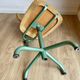 Vintage Stella 1950 school desk and swivel chair set