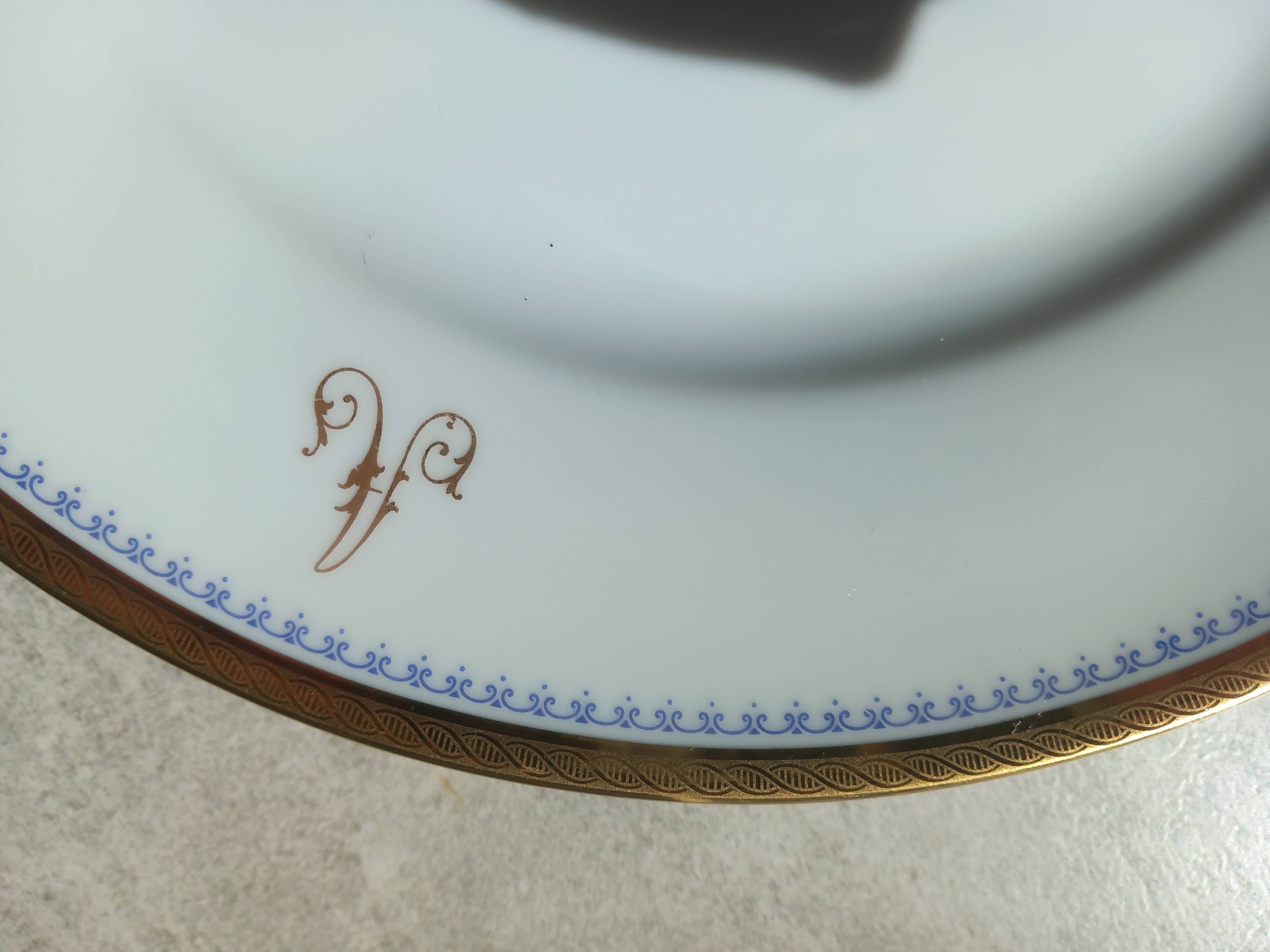 Porcelain service Richard Ginori