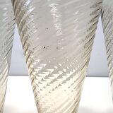 Set of Six Amber Murano Drinking Glasses by Vittorio Zecchin, Italy