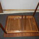 Scandinavian teak expandable table