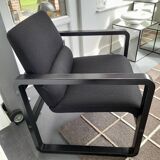 Martin Stol black armchair for Giroflex
