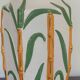 large bamboo vase signed Cartens Germany 1960