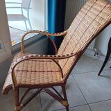rattan armchair