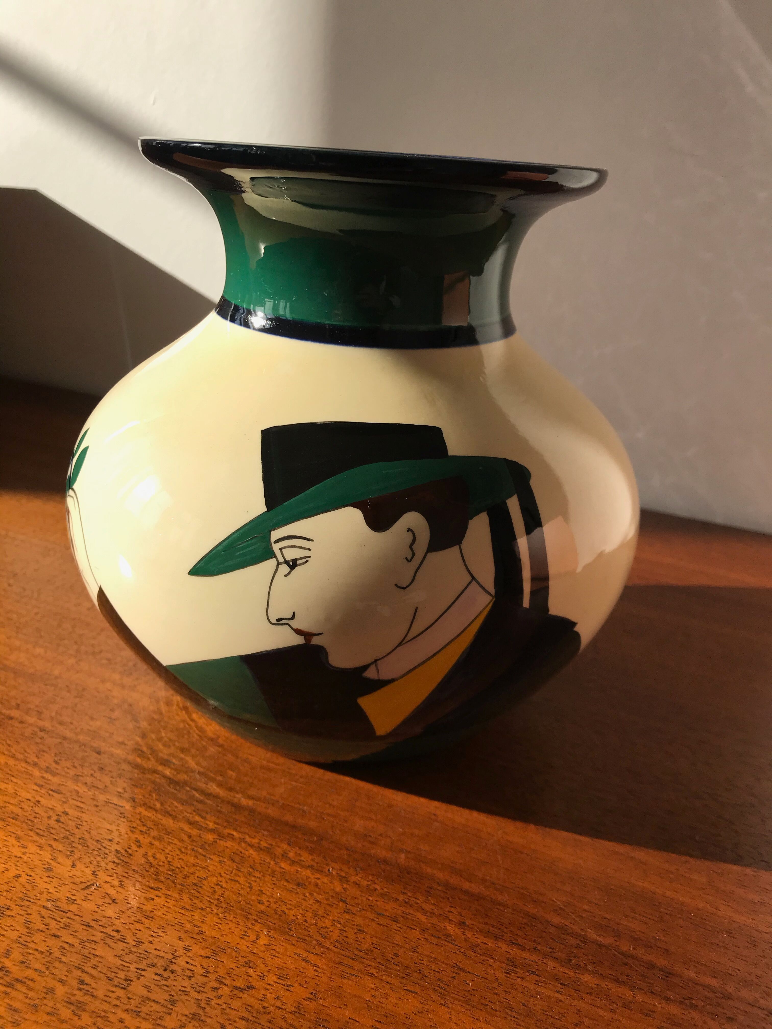 HB Quimper Ball Vase