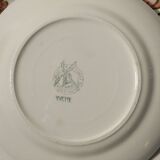 Set of 5 dessert plates Moulin des Loups - model Yvette