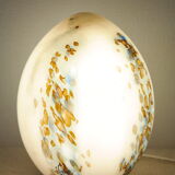 Vintage Vianne glassware opaline egg lamp