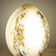 Vintage Vianne glassware opaline egg lamp