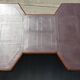 George III Antique Library Desk in Solid Mahogany 1780