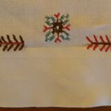 Embroidered cotton tablecloth 90s