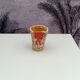 Orange vase vintage