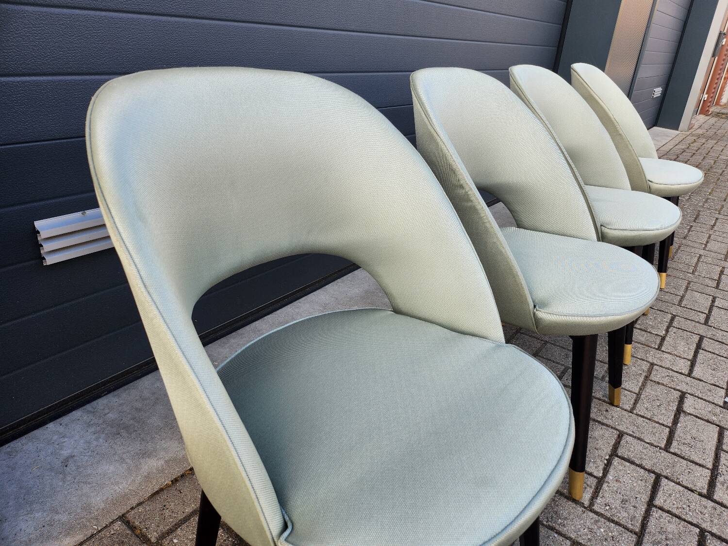 Baxter - 4x Colette chair  by Roberto Lazzeroni