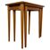 Set of two wood side/nesting tables - Germany, 1970s
