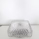 Vintage ceiling lamp / wall lamp - Molded glass - square - 1960 #2