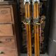 Paire de ski Rossignol Hickory vintage en bois