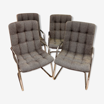 Suite armchairs by Yves Christin