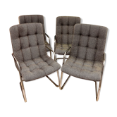 Suite armchairs by Yves Christin