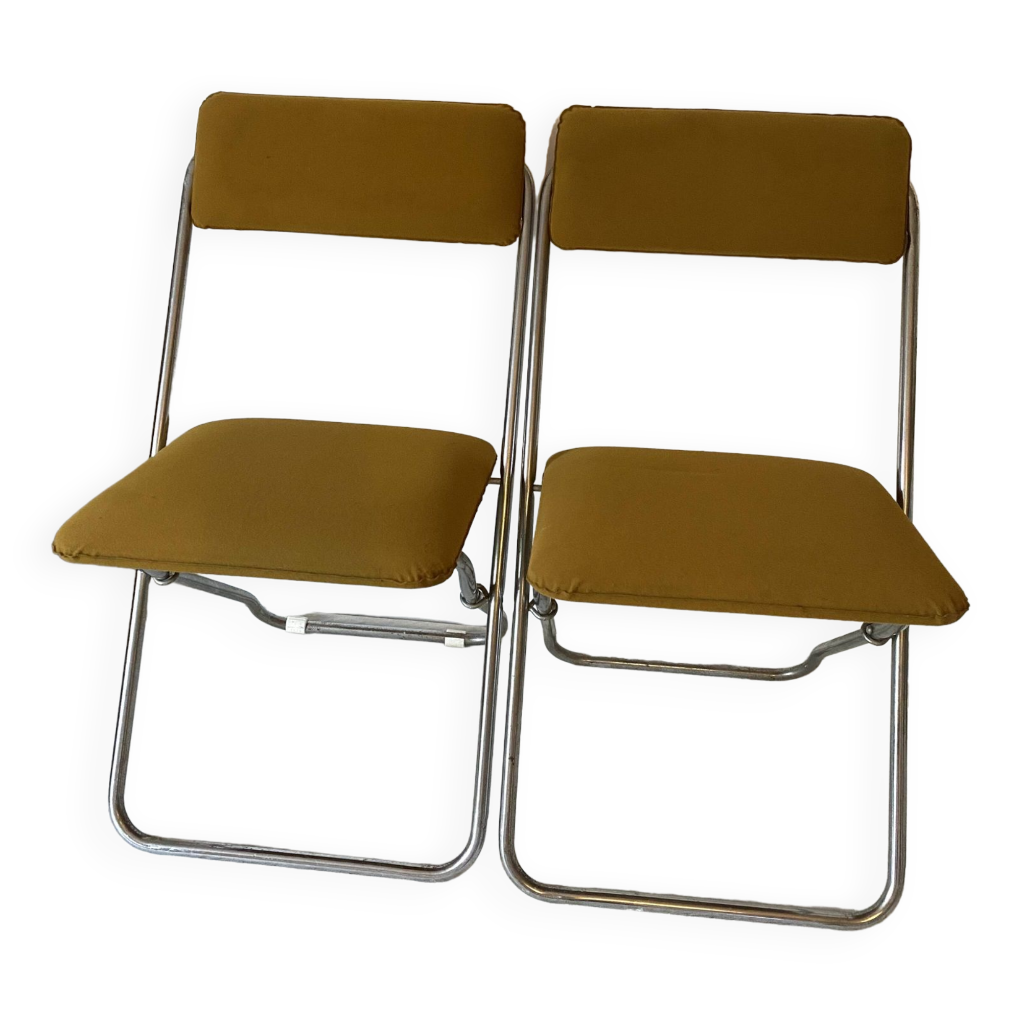 Framar vintage folding chairs; 70s