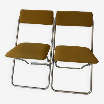 Framar vintage folding chairs; 70s