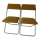 Framar vintage folding chairs; 70s