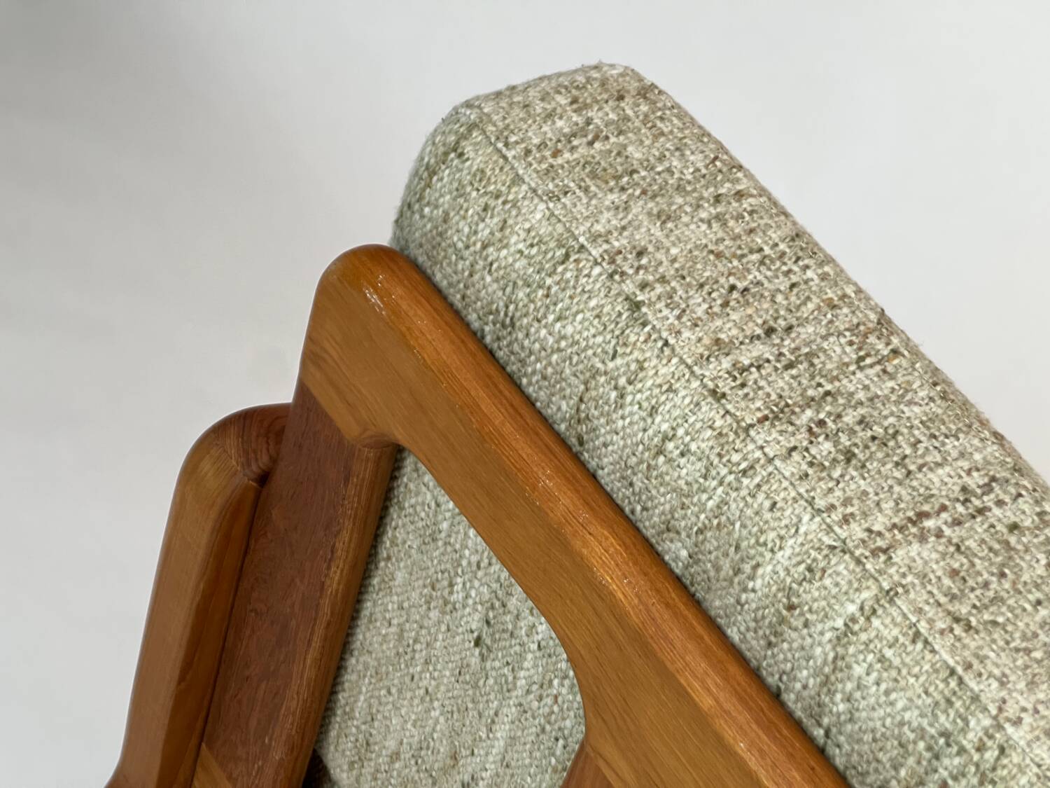 Canapé-lit en teck danois par Juul Kristensen, design vintage