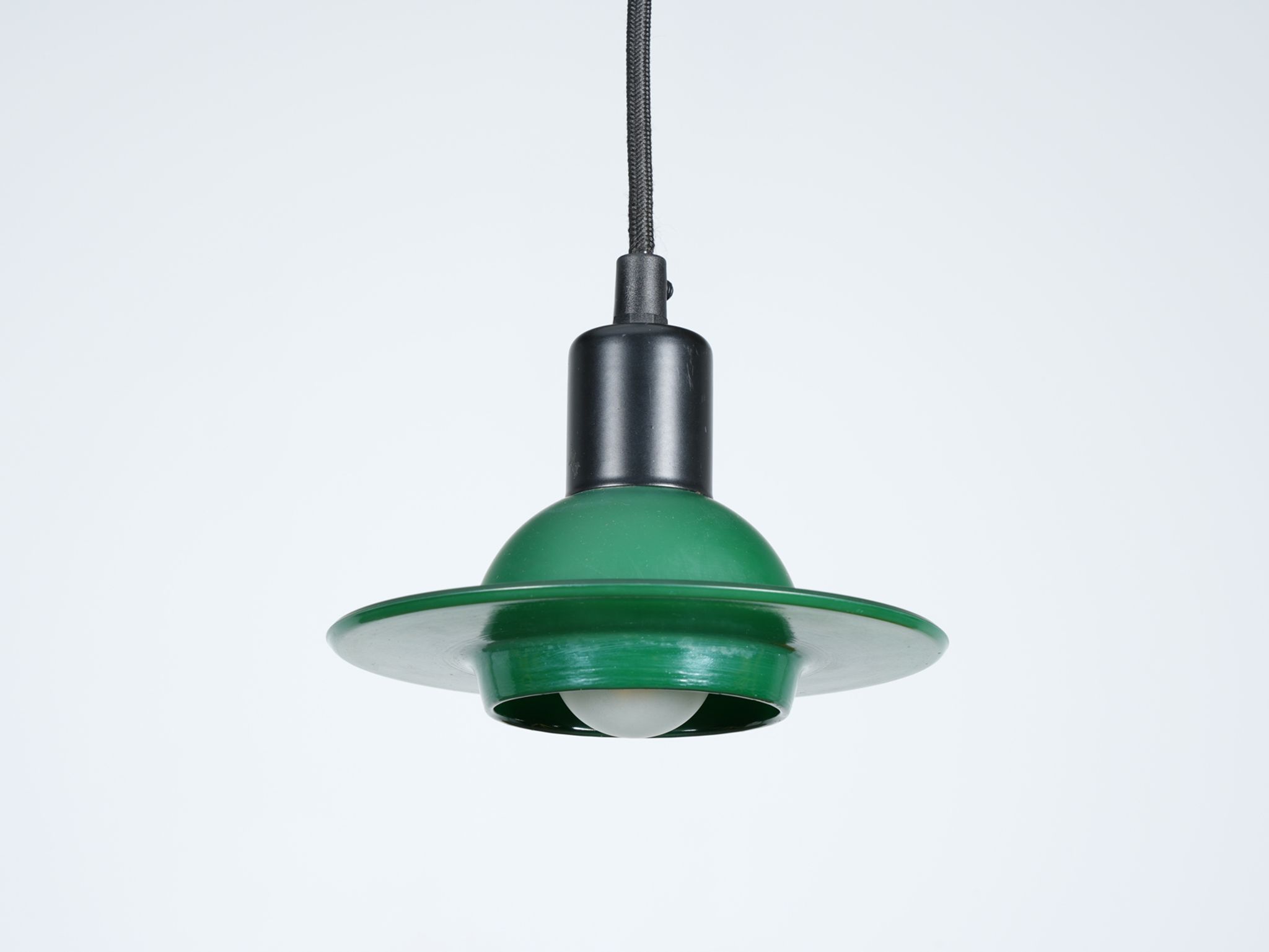 Small Scandinavian accent suspension made in Denmark in pressed glass