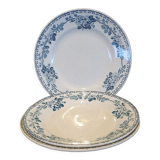 5 plates terre de fer, saint Amand & Hamage