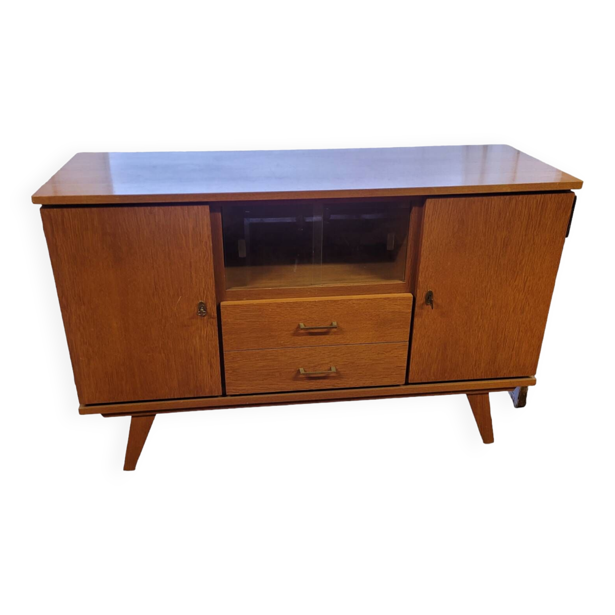 Vintage 60s oak sideboard