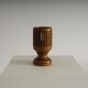 Vintage wooden lattice accent lamp