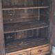 Wardrobe 2 doors solid walnut