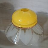 4 Art Deco glass pendant lights