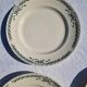 6 Dinner Plates Belleville De Longchamp Terre De Fer Decor, 1900s