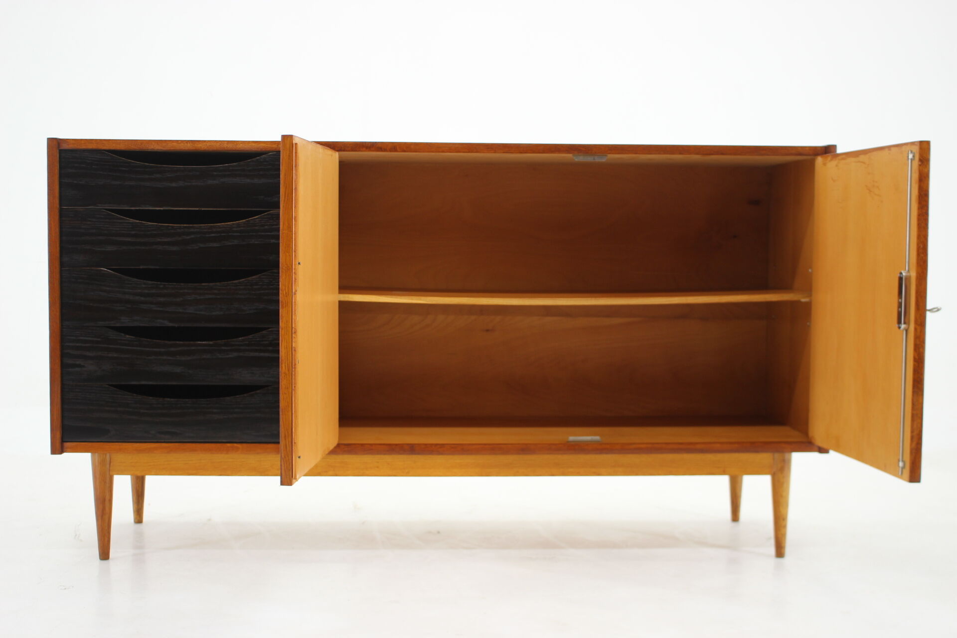1960s oak sideboard ,Czechoslovakia
