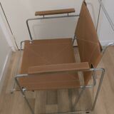 Fauteuil en cuir marc held x monoprix
