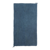 Navy Blue Pattern Handmade Kilim Rug, 128x235 Cm