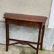 Vintage carved wooden console and aesthetics