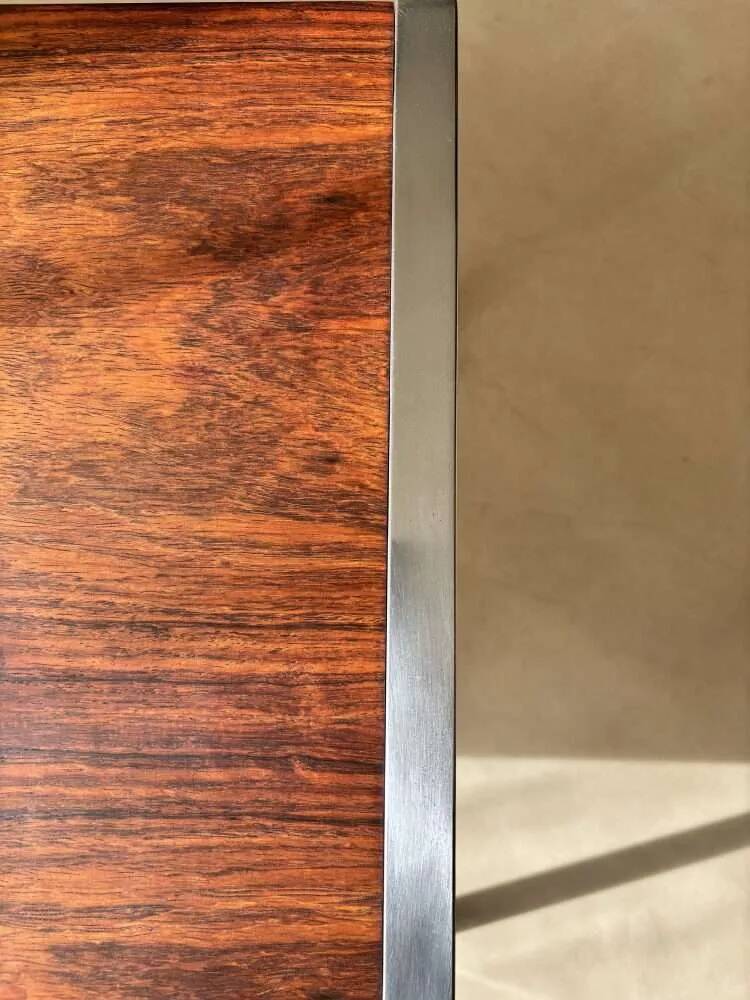 Vintage Dutch Design coffee table by Topform, rosewood, 1960s.